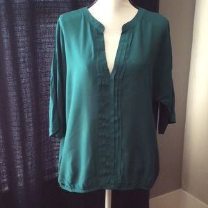 GAP Teal Blouse